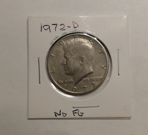 1972 kennedy mezzo dollaro - 1972, d