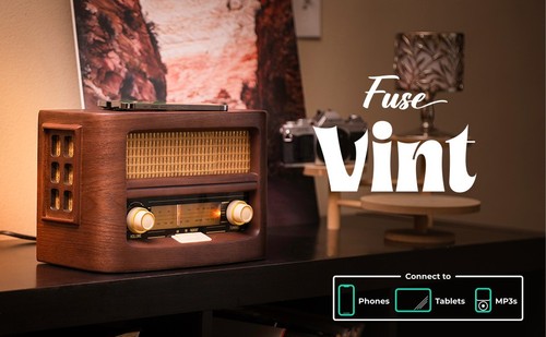 Radio retrò vintage - , legno