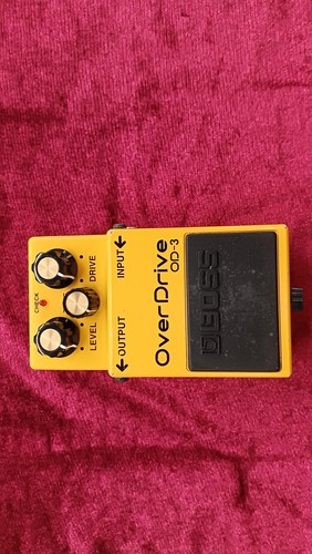 Boss od3 effect - boss, pedale