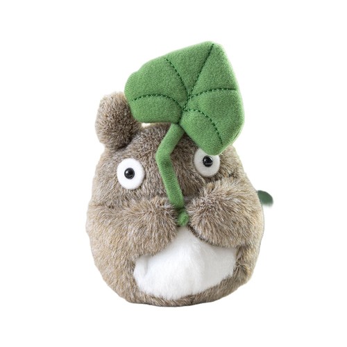 Grande totoro con foglia - con,