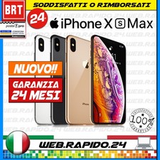 NUOVO! SMARTPHONE APPLE IPHONE XS MAX 64GB/256GB GARANZIA ITALIA SENZA OPERATORE