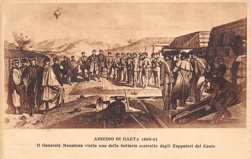 D3726 cartolina assedio di - cartolina,