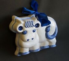 THUN ORIGINALE FORMELLA MUCCA GRANDE cm. 26X19 FUORI PRODUZIONE