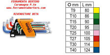 BETA97BTX-C/SC8 SERIE 8 CHIAVI TORX COLORATE