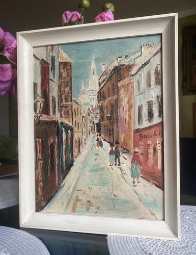 Moutmartre utrillo 1960 - moutmartre,