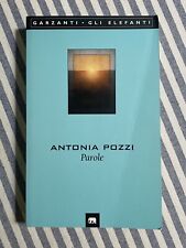 Antonia Pozzi - PAROLE - Garzanti Gli Elefanti 2001