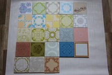 Piastrelle retrò 15 x 15 cm