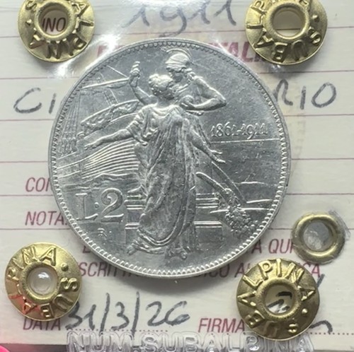 Regno italia 2 - d', lire
