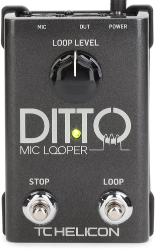 Helicon ditto pedale mic - tc-helicon,