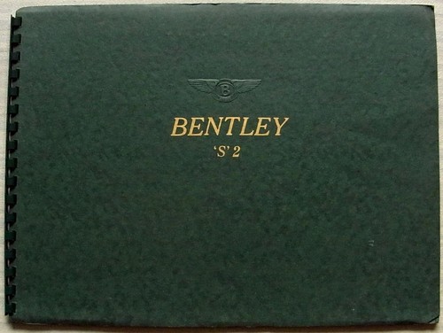 Bentley s2 con - bentley,
