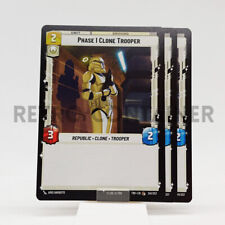 SWU STAR WARS UNLIMITED TWI 241/257 C 3x Phase I Clone Trooper