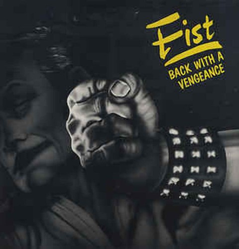 Fist back with - a, vengeance