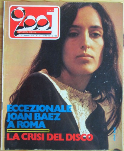 Ciao 2001 1971 joan baez - 2001,