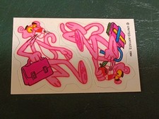 Adesivo PANTERA ROSA - 1984 - cm 4 x 6 - Formaggino Mio