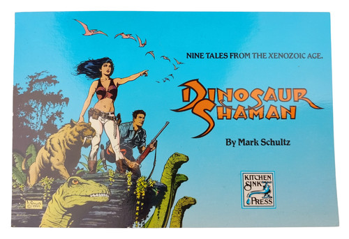 Cartolina dinosauro sciamano - cartolina,