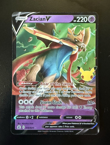 Zacian 016 025 - v, 016/025