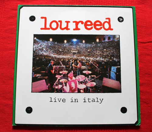 Live italy lou reed 2lp - italy,