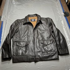 Giacca di pelle stile US Wings