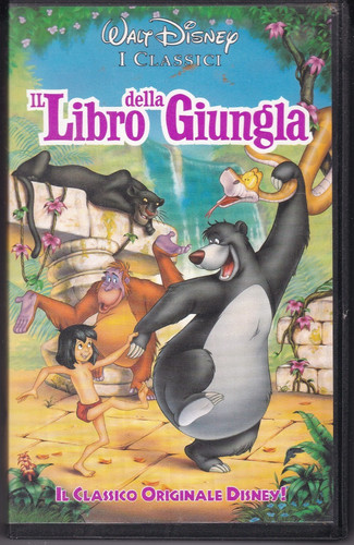 Libro della giungla vhs - della,