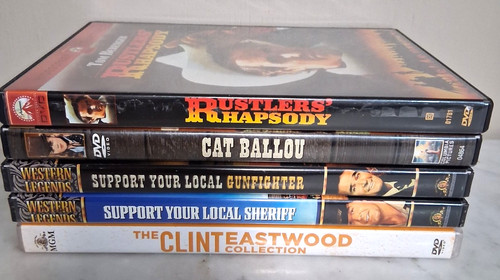 Lot western dvd - lot, 5
