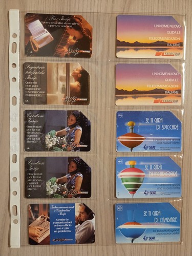 Lotto schede telefoniche - 10,