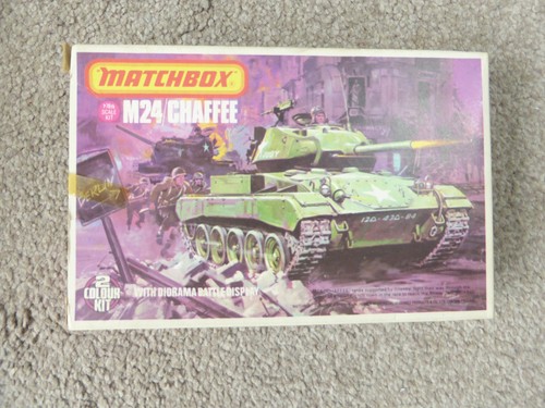 Matchbox m24 chaffee - matchbox, tank
