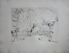Salvador DALI : Plage à