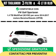 Tagliando per VW Golf