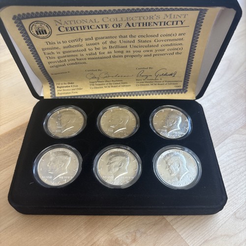 Set mezzo dollaro kennedy - set,