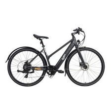 E-Bike Emu Evo Step Through Bici Elettrica Ibrida Batteria 10,4 Ah 700c Ruote Grigio