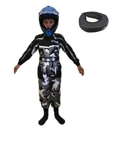 Tuta kart motocross bambini - tuta,