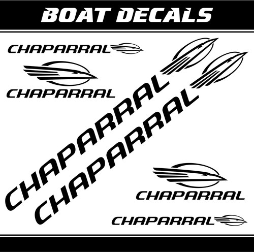 Adesivo chaparral barca - adesivo,
