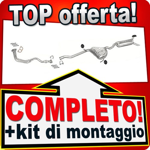 Scarico completo per fiat - scarico,