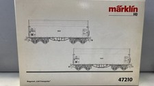 MARKLIN HO 47210 SET 2 CARRI