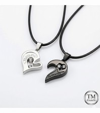 Set collane coppia cuore - set,