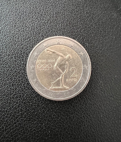 Moneta olimpiadi atene - 2€,