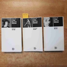 STORIA DELL'ETA' MODERNA 3 volumi GIORGIO SPINI 1971 EINAUDI