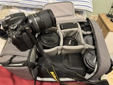Nikon d5200 Con Obiettivi, Flash e accessori vari