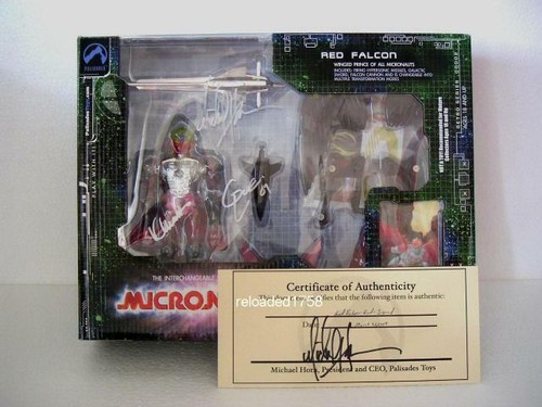 Micronauts red falcon - red,