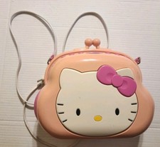 Sanrio Hello Kitty Pocketbook Radio AM/FM Lettore CD Boombox 2003 (funzionante)