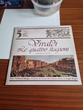 LP 33 GIRI DISCO VINILE VIVALDI LE QUATTRO STAGIONI CONCERTI N°1-2-3-4