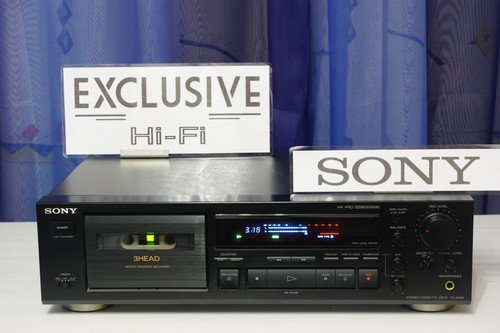 Cassette tape deck - deck, sony