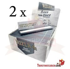 Cartine Rizla Argento Lunghe