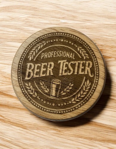 Wooden bottle opener - bottle,