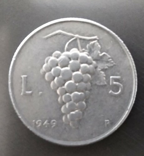 Rara moneta lire - lire, 1949