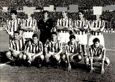 cartolina postcard Calcio Juventus Squadra Formazione 1964/65