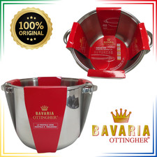 Pentola Acciaio Inox Bavaria Ottingher 28x23 Fondo Induzione Professionale