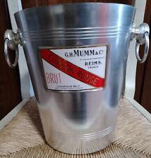 "CHAMPAGNE MUMM CORDON ROUGE REIMS FRANCE" SECCHIO GHIACCIO ICE BRUT