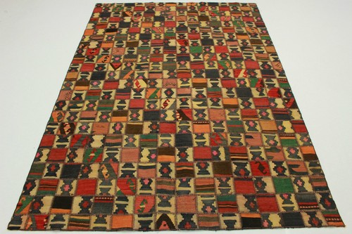 Tappeto orientale patchwork