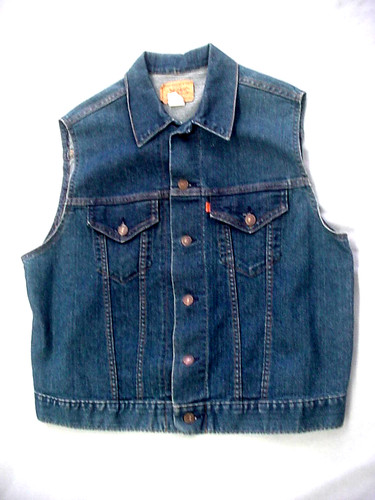 Gilet vintage levis arancione - levis,